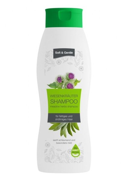 SOFT & GENTLE Šampūns ar pļavas zālēm 1L