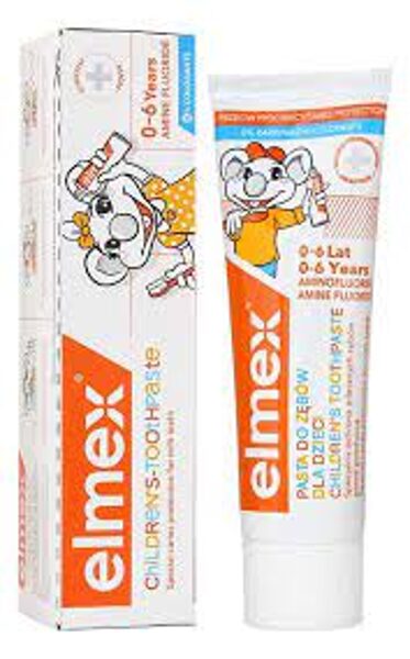 Elmex zobu pasta bērniem 0-5g 75ml