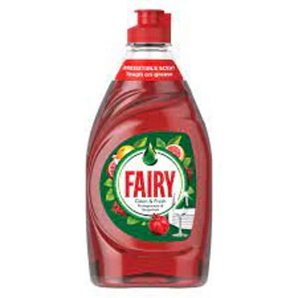 Fairy šķidrais trauku mazgāšanas līdzeklis Pomegranate & Honeysuckle 320.ml