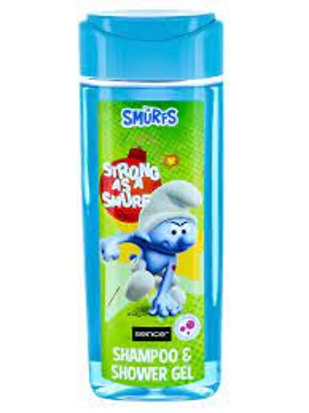 The Smurfs Strong as a smurf & shover gel, 210.ml.